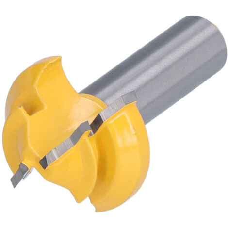 Fraise à rainurer 45° pour assemblage de meubles, outil de menuiserie CNC, diamètre 12.7 mm, profondeur de coupe 35 mm