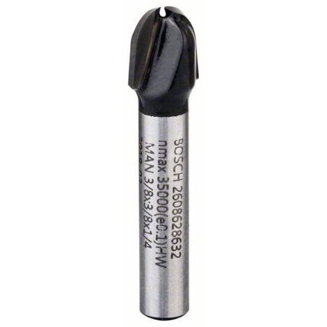Fraise à rainurer Bosch 1/4" R1 4,7 mm Ø 9,5 mm L 9,2 mm G 45 mm - 2608628632