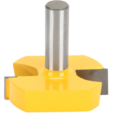 Fraise à rainurer grand diamètre pour bois, outil de menuiserie professionnelle et bricolage.