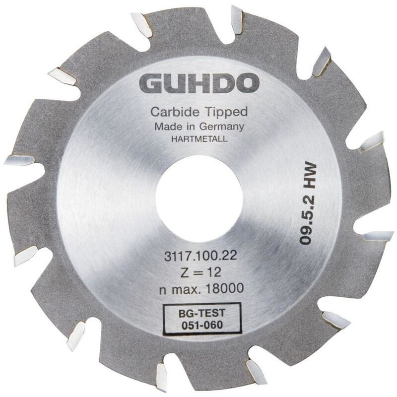 Fraise a rainurer HW Lamello 100X4,0X22 mm Z6 Guhdo