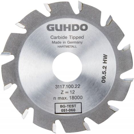 Fraise a rainurer HW Lamello 100X4,0X22 mm Z6 Guhdo
