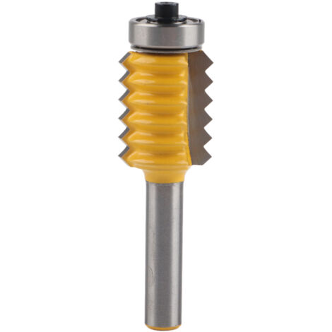 Fraise à rainurer pour assemblage à tenon et mortaise, acier 45, queue de 8mm, diamètre 24mm pour machine à tenonner