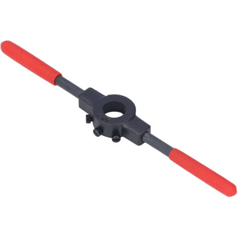 Fraise à tarauder réglable en acier carbone, outil manuel pour filetage M4.5 à M6 avec clé et vis de réglage
