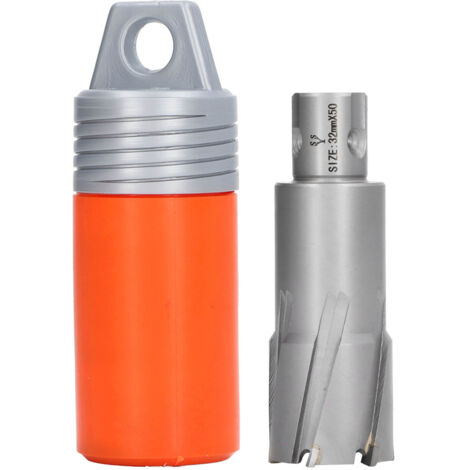 Fraise Annulaire 50mm pour Aluminium et Cuivre, Outil de Perçage Profond pour Métaux Non-Ferreux, 32mm Diamètre