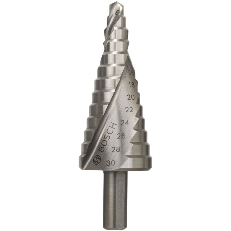 Fraise étagée HSS BOSCH 14 étages ø 4 30 mm - vue 3