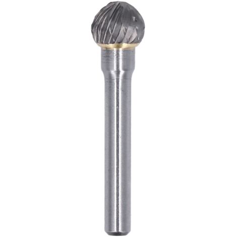 Fraise Boule YG8 Alloy Double Cut pour Sculpture Bois - Burin Modèle DX1210