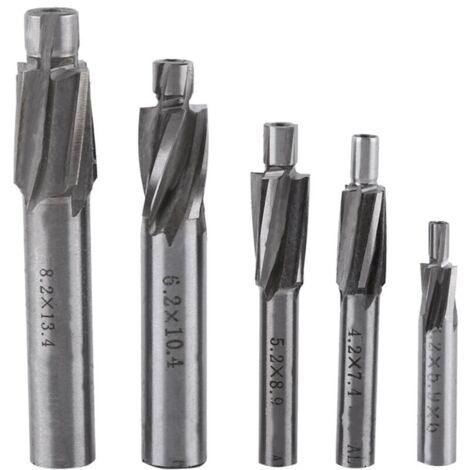 Fraise CNC pour aluminium, cuivre, acier rapide dur, fonte, pour applications industrielles