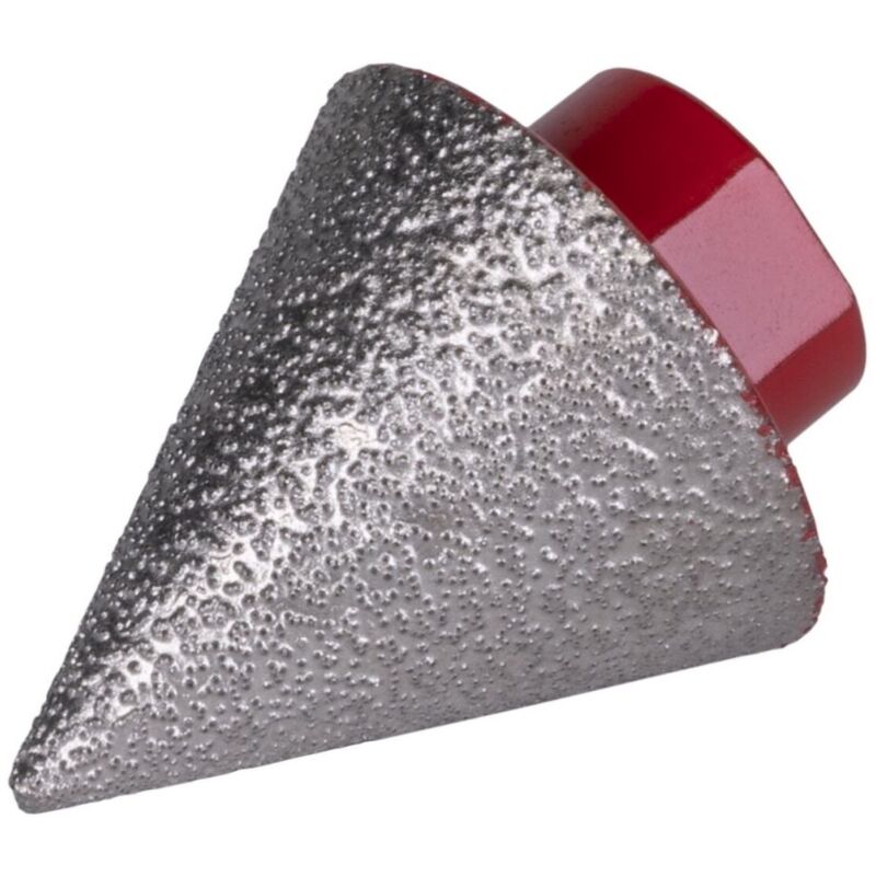 Fraise conique diamantée Superpro - 20 mm - ø 2-35 mm - Filetage M14 Rubi 6986
