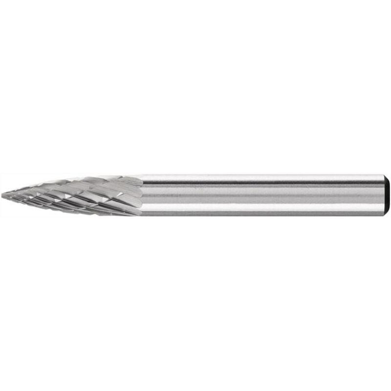 Pferd - Fraise sur tige spg ø 6 mm Longueur de tête 18 mm ø de tige 6 mm Denture 3 plus - 21122526