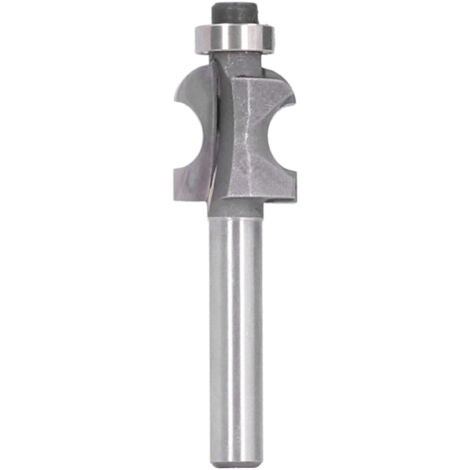 Fraise de défonçage 6mm avec queue de 1/4" pour usinage bois et ébénisterie