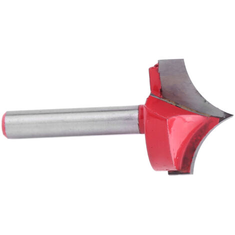Fraise de défonceuse 6mm à pointe aiguille V-groove pour gravure 3D CNC, outil de sculpture sur bois (diamètre 12mm)
