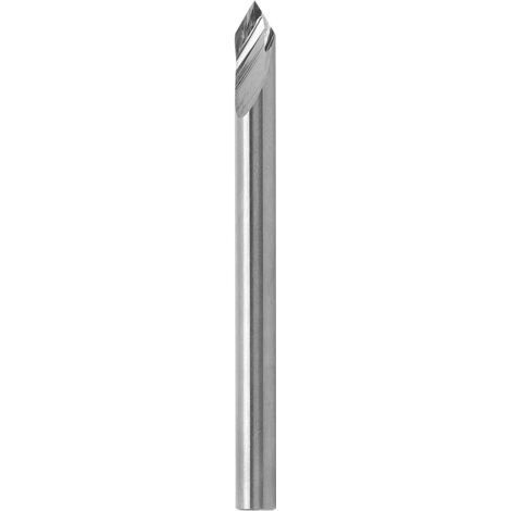Fraise de gravure CNC 3.175 mm 60° pour bois et métal, longueur 40L