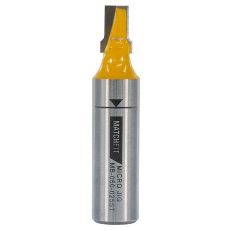 Fraise de première passe, Relief Router Bit - MICROJIG Diamètre de la Tige: 1/4" (6,35 mm)