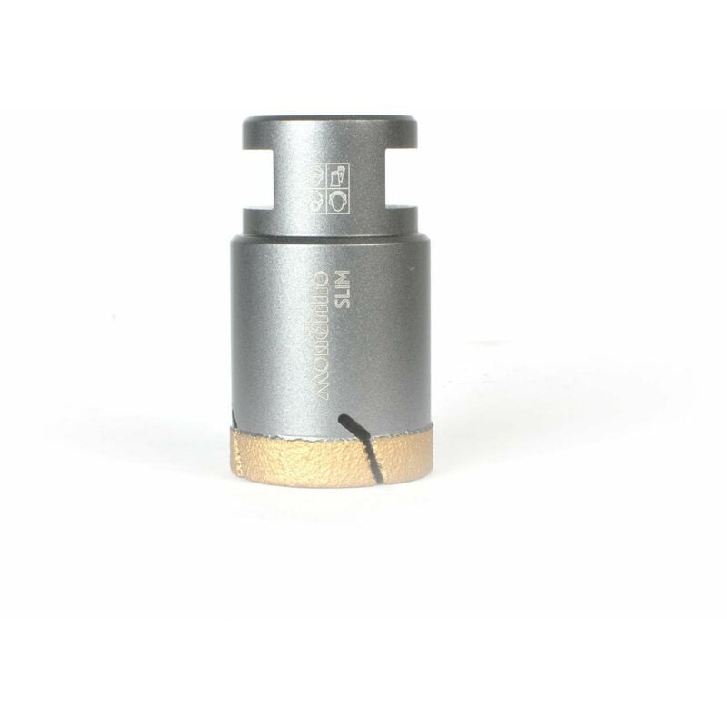 Fraise diamantee 35MM pour percage a sec et eau Montolit FSS35