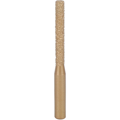 Fraise diamantée à queue droite 6,35 mm pour quartz et marbre, couteau à joint