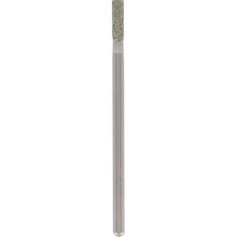 Fraise diamantée Dremel 7122 - jeu d'accessoires pour outil multifonction avec 2 fraises diamantées ø 2,4 mm pour les travaux de gravure, de sculpture, de fraisage et de finition