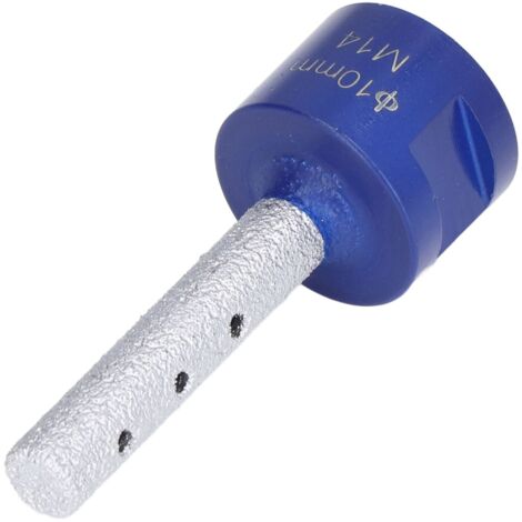 Fraise diamantée M14 pour carrelage céramique, brasage sous vide, 10mm