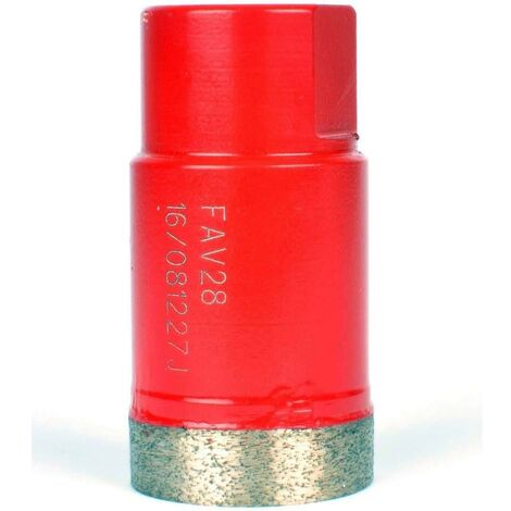 FRAISE DIAMANTŽëE POUR PERŽçAGE AVEC EAU MONTOLIT SINTERIZED FAV28