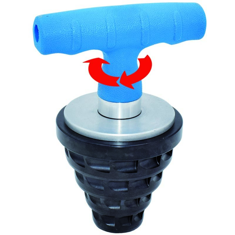 Fraise en acier fraise et calibreur mm.40-75 cliquet