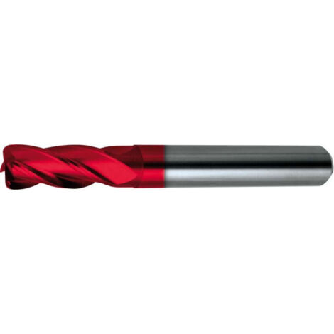 Fraise en bout longue DIN6527VHM FIRE queue HA Z4 8/2mm GÜHRING