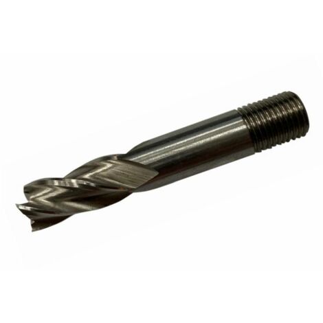 Fraise en bout RS PRO Acier rapide 12mm 4 cannelures 70 mm ( Prix pour 1 )