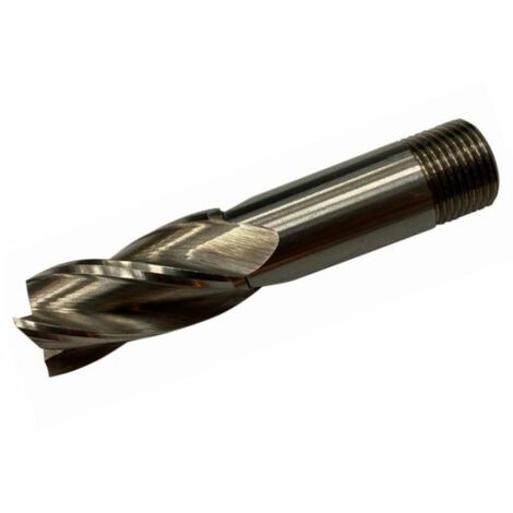 Fraise en bout RS PRO Acier rapide 18mm 4 cannelures 80 mm ( Prix pour 1 )