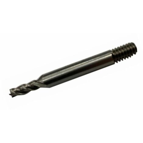Fraise en bout RS PRO Acier rapide 4mm 4 cannelures 57 mm ( Prix pour 1 )