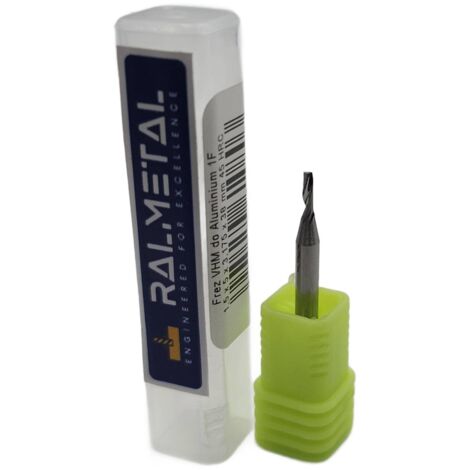 Fraise en carbure pour aluminium 1,5 x 3,175 (1/8) x 38