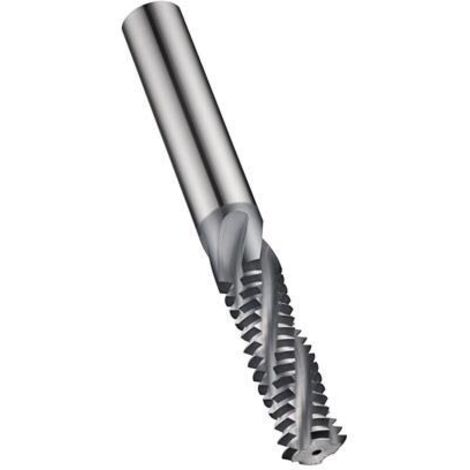 Fraise filetée D.6mm M8 Pas.1,25mm HM Alcrona Pro avec IK