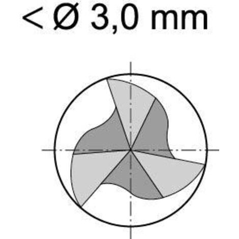 Fraise Fr.D327K M42 3,00 mm Fire Guhring
