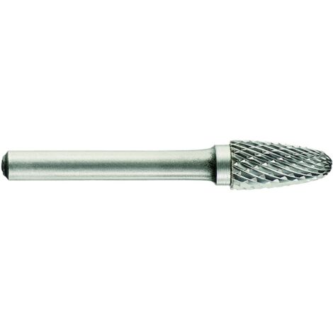 Fraise lime carbure Ogive 103183 - Diamètre : 12 mm - Longueur totale : 70 mm - TIVOLY
