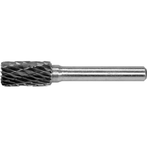 Fraise lime rotative cylindrique bout coupant 10 mm en carbure de tungstene