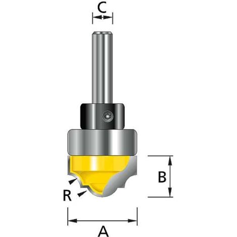 FRAISE MULTI PROFILS D22 Q8 MAKITA D-11156