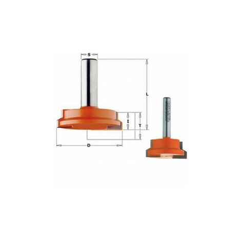 CMT : Fraise carbure usinage tiroir défonceuse 8 mm - 95500811
