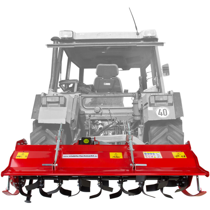 Dema - Fraise rotative arrière 180 - Pour tracteurs jusqu'à 50 cv