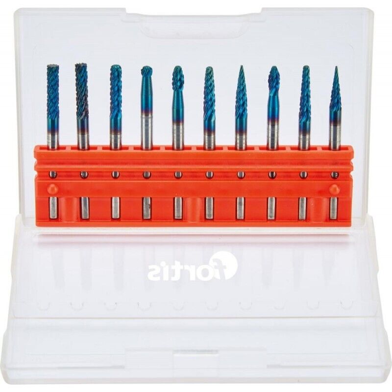 Fraise-Set hm 3mm 10-tlg Fortis