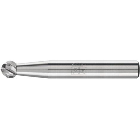 Fraise sur tige KUD D. 6 mm long. tête 5 mm D. tige 6 mm carbure engrènement STE