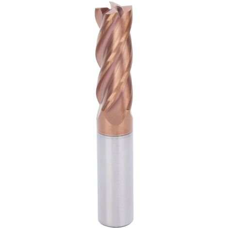 Fraises 3 dents en carbure de tungstène pour aluminium - Outil CNC 16x100x16D