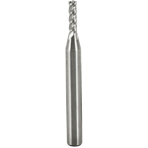 Fraises 4 dents HSS pour CNC, Fraises queue droite 1/4 et 1/8 pouce pour fraiseuse
