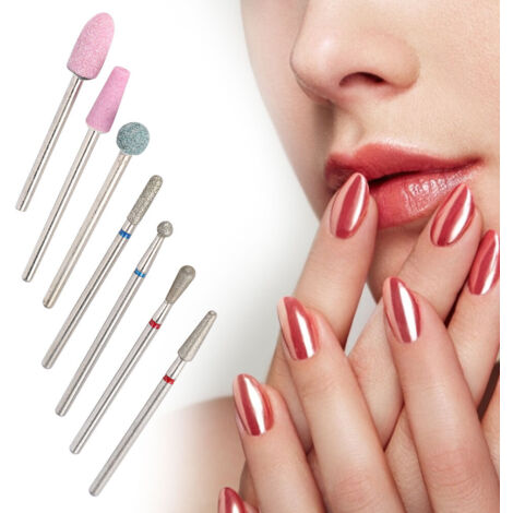Fraises à Ongles Professionnelles pour Ponceuse Électrique - Kit Embouts Manucure Polyvalent (Modèle 01)