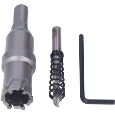 Fraises à trou en carbure de tungstène pour métaux épais 20mm - Foret professionnel TCT de qualité industrielle