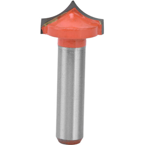 Fraises CNC en carbure de tungstène, corps acier 45, revêtement PTFE, queue ronde 8mm, outil de coupe nette 18mm
