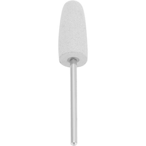 Fraises de polissage dentaire en caoutchouc silicone grain 240, accessoire de meulage et perçage dentaire XL argent blanc