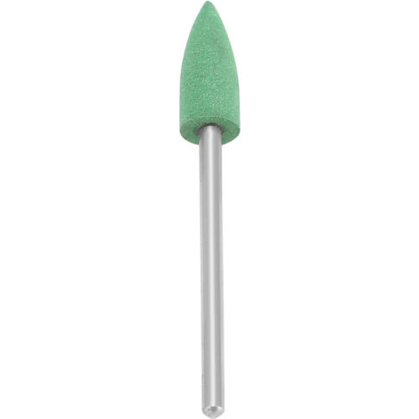 Fraises de polissage dentaire en caoutchouc silicone grain 240, accessoire de meulage vert pour fraises et forets