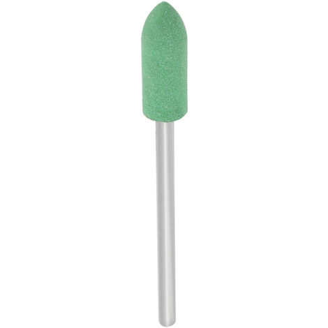 Fraises de polissage dentaire en caoutchouc silicone grain 240, accessoire de meulage vert pour fraises et forets dentaires.