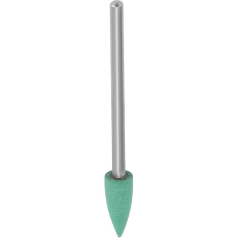 Fraises de Polissage Dentaire en Silicone, Grain 240 pour Meulage et Polissage Dentaire, Vert XS