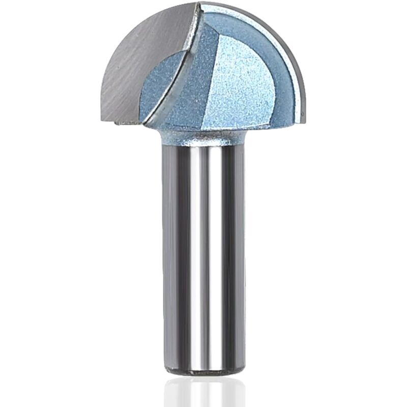 Fraises, embouts à pointe en carbure pour le façonnage des bords, embouts ronds de qualité industrielle pour le travail du bois (tige de 1/2 pouce x