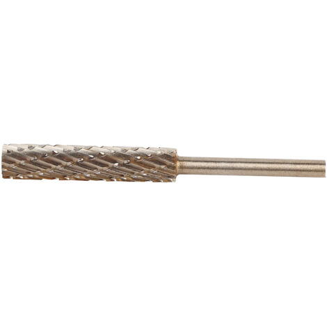 Fraises en métal dur 3x6x30x54 pour sculpture et gravure sur bois, tête de meulage rotative en acier allié 2 grains