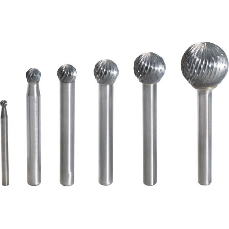 Fraises HM forme D 6mm, 51mm