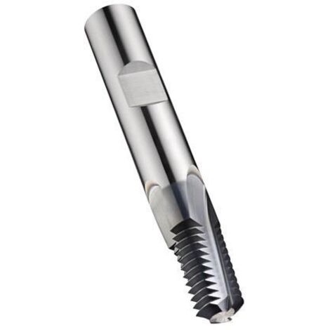 Fraiseuse à fileter D.19,9 mm NPT 1 pouce. 2 pouces pas. Gg/1 pouce 11,5 HM Alcrona Pro